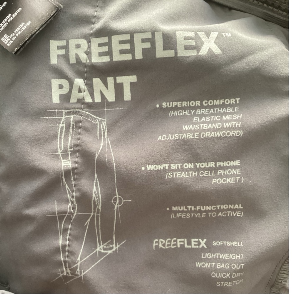 KÜHL Men’s Freeflex Jogger Gray Pants XL Long - Picture 5 of 7